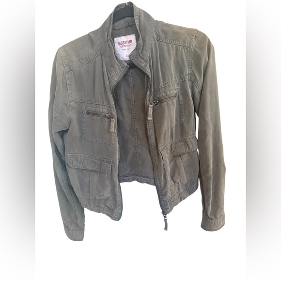 Mossimo Supply Co. Women's Olive Jacket - Picture 2 of 4